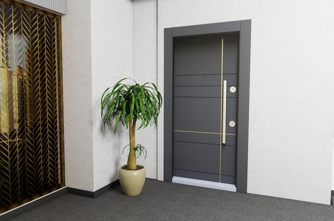 Bayraklı Çelik Kapıcı